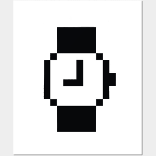 Old Classic Mac Loading Wristwatch Pointer Icon Posters and Art